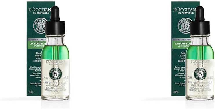 Anti-Hair Loss Treatment Serum, 50ml |less hair loss, more hair growth |Clinically proven to give +17,000 extra hairs (Pack of 2)