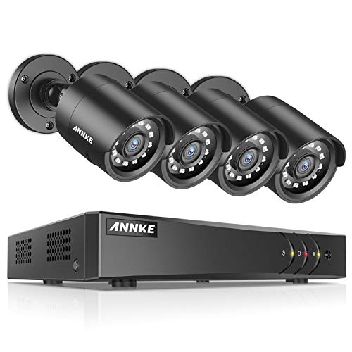 Sannce 8Ch 960H Dvr/1080P Onvif Nvr Security Camera System With 4X 800Tvl Superior Night Vision Ir Cut Leds Outdoor Cctv Camera (Full 960H, Hdmi/Vga/Bnc Output, Weatherproof Housing, P2P Technology/E-Cloud Service, Smartphone Qr Code Scan Q (702534890293)