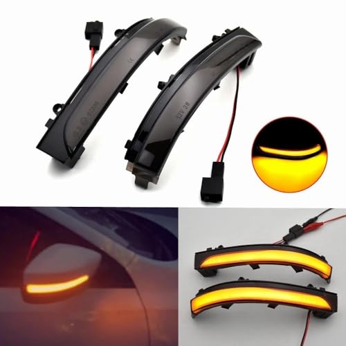Retrovisor LED dinámico para VW Golf G7 G6 y UP con intermitentes de flecha progresivos 4
