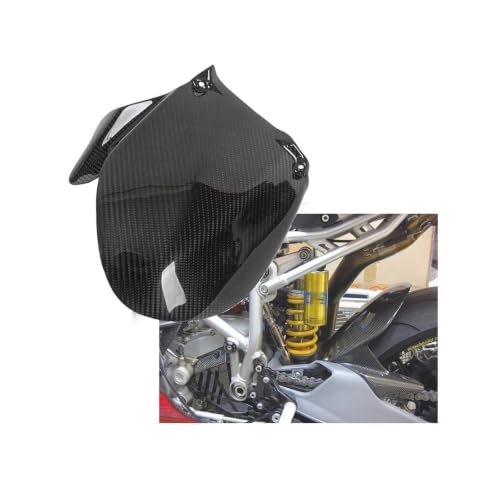 Carénage carbone Ducati 749 999 remplacer cache bras oscillant usé or