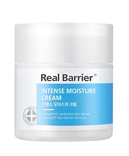 Real Barrier Intense Moisture Cream | 48H Long Hydration Daily Skin Barrier Cream | K-Beauty | Moisturizer for Skin | Hydaration Cream | 1.7 Fl. Oz, 50ml