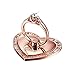 Universal Phone Grip Holder, Expanding Grip Soocket for Cellphones, 360?? Rotation Poop Grip Holder for Phones, iPad and Tablet（Rose Gold