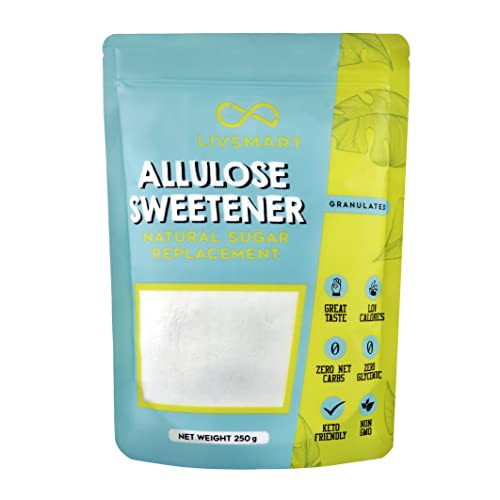 Livsmart Allulose Sugar-Free Sweetener (Keto Zero Net Carbs Non GMO)