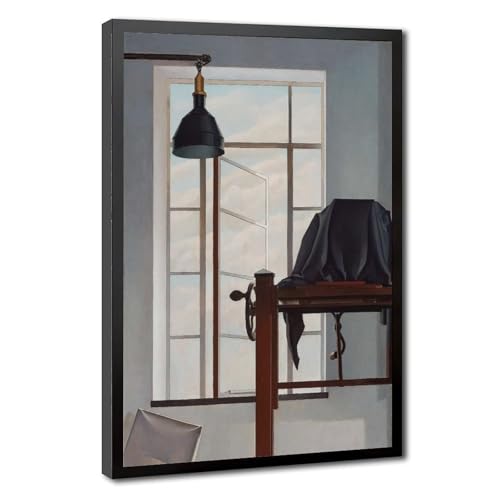 Toile View of New York Charles Sheeler cadre suspendre affiche deco murale salon 20x30