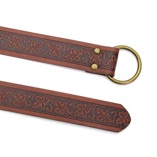 Disfraz medieval de cosplay con cinturón y botella de poción para falda de Halloween 7
