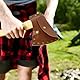 Vastsea Ärmel Beil Kopfscheide, Ärmel Beilschutzwerkzeuge, Feuerwehraxt Schutzhülle, Axt Hülle Leder Axt Holster für Outdoor, Wandern, Camping, Jagd
