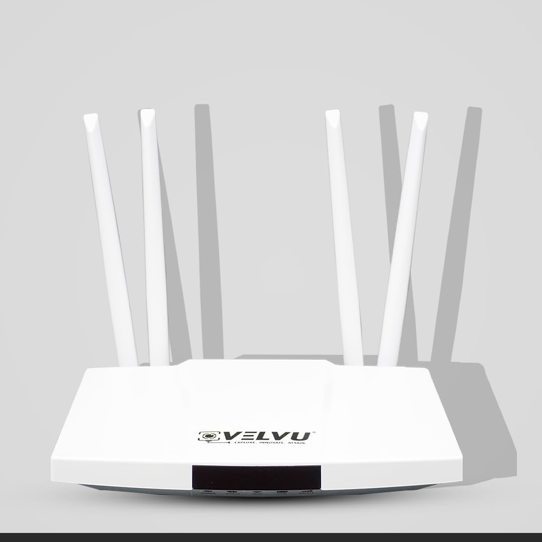 WRV-750 5G & 4G Mobile Sim Based Wi-Fi Router with 4 Antenna, Plug and Play, Support, NVR, DVR, WiFi Camera and All 4G Sim WiFi Router