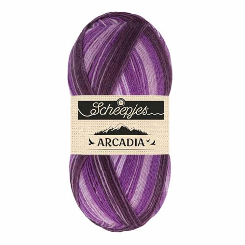 Scheepjes Arcadia Sock Yarn 901 Erica