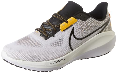 Image of Men's Nike Vomero 17 in Black /Volt-LT Smoke Grey-White