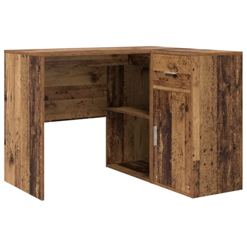 Bureau d'angle en bois gain de place pour rompre avec le désordre - 3