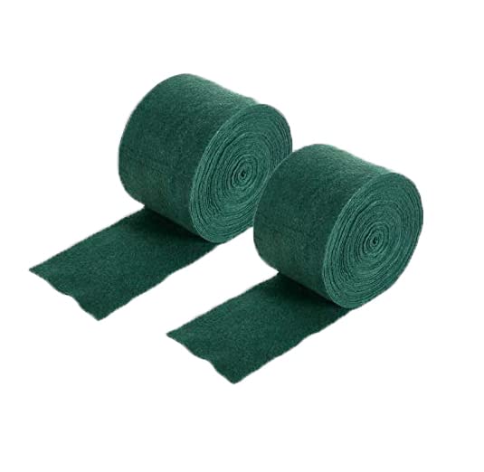 HomeKit 2 Pack 65 Foot Winter-Proof Tree Protector Wraps-Tree Wrap for Tree Trunk Protection,Trunk Guard Shrub Plants Antifreeze Bandage Packing Protector Wrap for Warm Keeping and Moisturizing