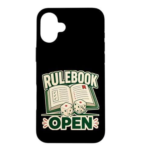 RULEBOOK OPEN ���[���u�b�N �Q�[�� �X�}�z�P�[�X iPhone 16 Plus �p