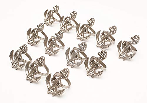 Christmas Decoration Silver Napkin Rings Set Of 12, Thanksgiving Napkin Holders, Napkin Rings Bulk For Fall, Christmas, Party Decoration, Dinning Table, Everyday, Family Gatherings #TOP1