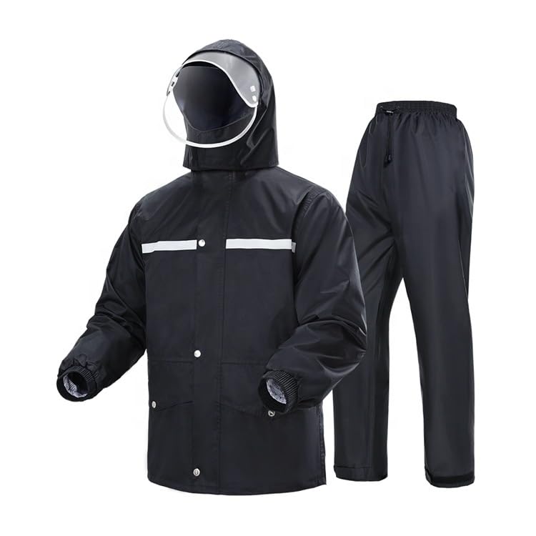 Traje impermeable reflectante para ciclismo hombre miniatura 1