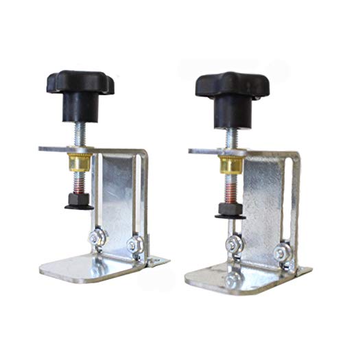 Ecotex® Screen Printing Screen Clamps (2pcs) - Butterfly Hinge Clamps for Mesh Frames, Adjustable Off Contact Clamps for Silk Screening - Screen Printing Supplies for Wood and Aluminum Mesh Frames