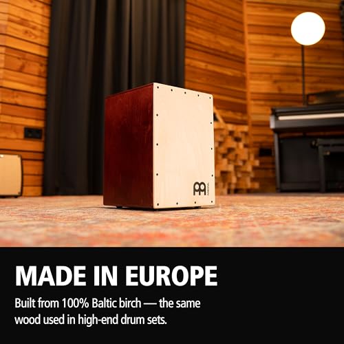 image for Meinl Percussion Jam Cajon Box Drum with Snare and Bass Tone for Acous