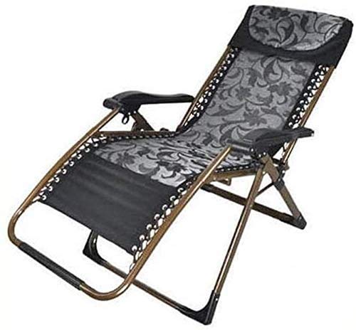 Chaise longue de jardin ergonomique contre le mal de dos pour relaxation sur terrasse