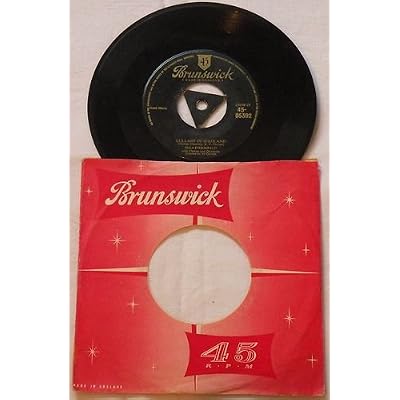 ELLA FITZGERALD. LULLABY OF BIRDLAND / LATER. 1955 BRUNSWICK LABEL VINYL 7" (NOT CD). 45-05392