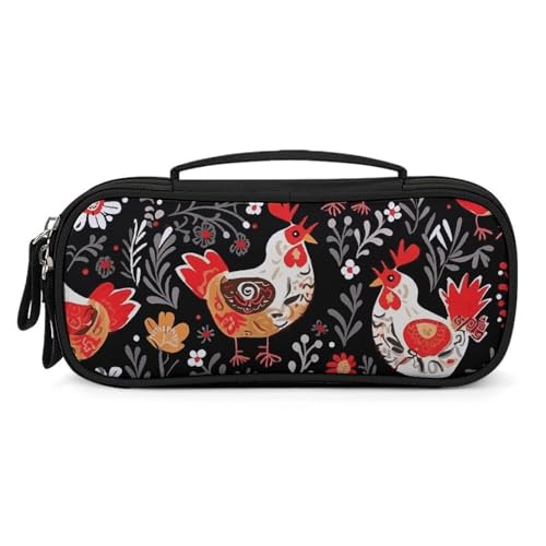 Bolsa organizadora portátil con asa duradera que optimiza tu maquillaje