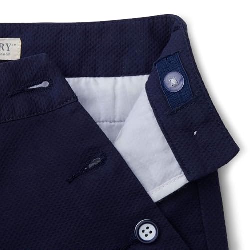 Image of Hope & Henry Girls' Wide Leg Cropped Pull-On Pant