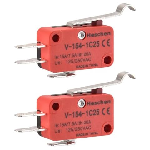 Heschen Crank Type Micro Switch 20A 250VAC Cover