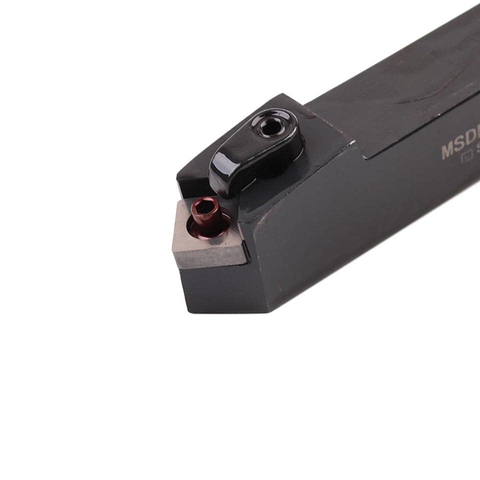 1pc 45° Degrees MSDNN MSDNN1616H12 MSDNN2020K12 External Turning Tools Lathe Cutter Shank CNC Tool Holder Use for SNMG Cabide Insert(MSDNN1616H12)