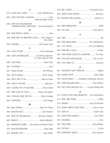 The Real Pop Book - Volume 2: C Instruments | 200 Iconic Pop Hits in Real Book Format | Hal Leonard Sheet Music Songbook for Piano, Guitar, and More | Perfect for Musicians and Educators - Image 4