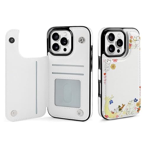 For iPhone 16 Pro �Ή� �P�[�X �蒠�^ ���[�~�� �_�u���{�^���^ ���u���@�\ ���z�^ �v���~�A�����U�[�E�H���b�g�P�[�X, �}�O�l�b�g�� ���G��ǂ� �������U�[ �_�炩��tpu�P�[�X �J�[�h���[ ���^ �y�� 360�x�ی� #-B128SH