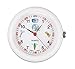 Prestige Medical Analog Stethoscope Watch with Medical Symbols, White