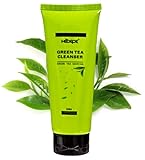 Hebepe Green Tea Matcha Moisturizing Daily Facial Cleanser, Face Wash with Collagen, Vitamin C,...