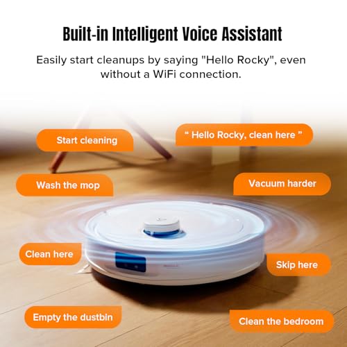 Image of roborock Qrevo MaxV Robot Vacuum and Mop, FlexiArm Design, Hot Water Re-Wash & Re-Mop, Auto-Drying, Self-Emptying, 7000Pa Suction, Built-in Voice Assistant, Auto Mop Lifting(Renewed)