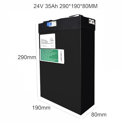 Batterie LiFePO4 24V 35Ah pour transpalette CBD-15J-LI avec BMS et poignée