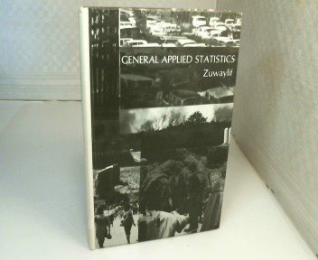 General Applied Statistics 0201089025 Book Cover