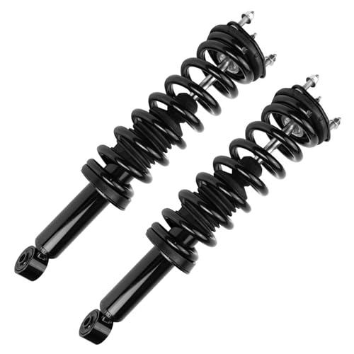 Image of Detroit Axle - RWD Front Struts for 2015-2022 Chevrolet Colorado GMC Canyon [GAS], 2016 2017 2018 2019 2020 2021 Complete Struts with Coil Spring Assembly Replacement