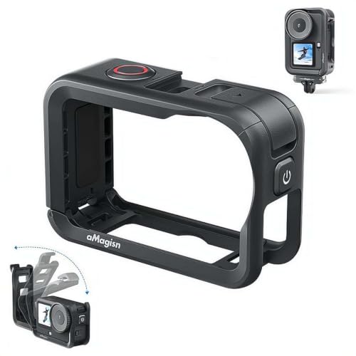 For DJI OSMO Action 6�p�J�����ی�P�[�W�A�N�C�b�N�����[�X�}�E���g�V���[�C���^�[�t�F�[�X�A�����}���`�A���O���B�e�J�����P�[�W