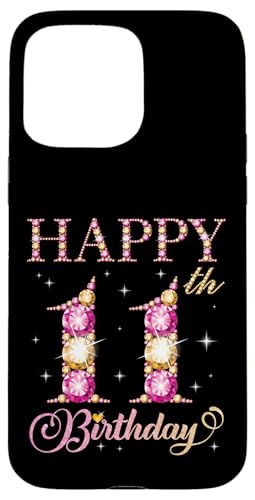 Happy 11th Birthday 11 j̎q ̎q ap[eB[ X}zP[X iPhone 15 Pro Max p
