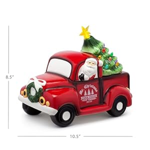 Mr Christmas Vintage Truck Cookie Jar 105 Inch