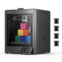 ELEGOO Centauri Carbon Stampante 3D, CoreXY 500 mm/s Stampa ad Alta Velocità con Autocalibrazione, Ugello a 320°C e Telecamera Integrata, Pronta per Stampare Subito, Dimensioni di Stampa 256x256x256mm