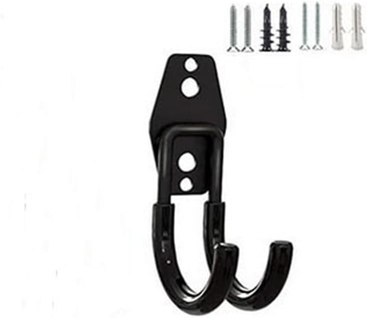 zoele High Velocity Floor Fan Wall Mounting Bracket, Industrial Grade Floor Fan Wall Mount Hook Hanger Holder, Wall Fan Support Rack Hook kit (Black)