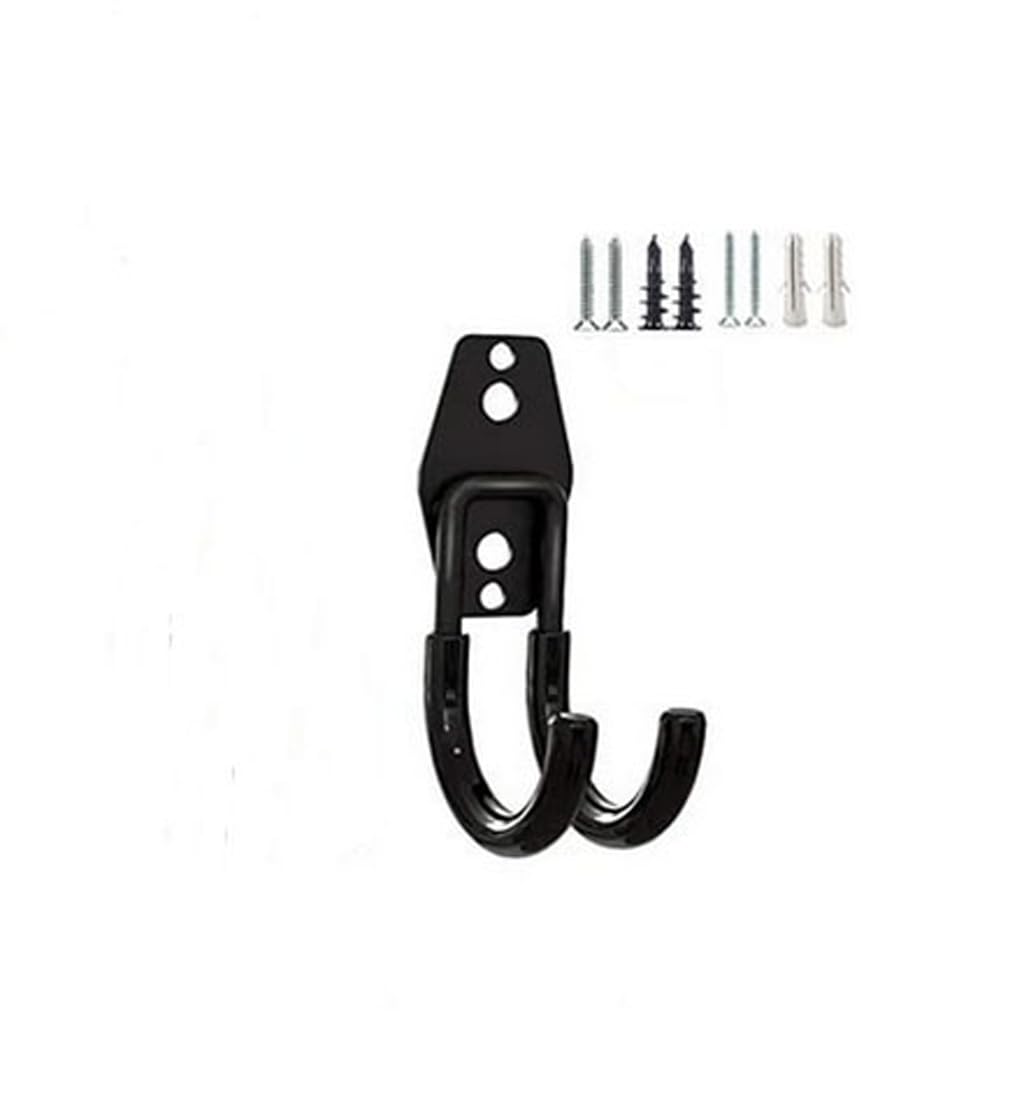 Heavy Duty Wall Mount Bracket For High Velocity Floor Fans - Steel, Black