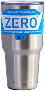 Stainless Steel Tumbler with Lid, Double Wall Vacuum Insulated Travel Mug for Hot