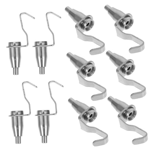 Cabilock 10pièces Crochets Fil Métallique Pour Galerie Cintres Réglables Pour Suspension Art Crochets Pour Tableaux Professionnels Accessoire De Câble Métallique