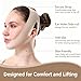 BECHEBV Chin Strap for Sleeping,V Line Face Lift Belt Sleep Wearable,Double Chin Remover Jawline Sculptor,Anti Sagging Facial Contouring