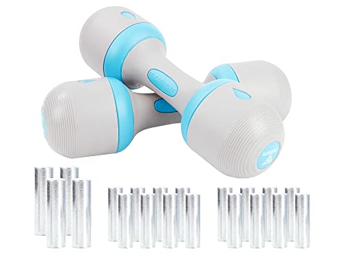 PRIMECORE SPORTS Kurzhanteln 2er Set - Hanteln Set verstellbar 1-5 kg -...