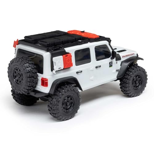 Axial 1/30 SCX30 Jeep Wrangler JLU 4X4 RTR Rock Crawler, White by Axial - Used condition - Image 9