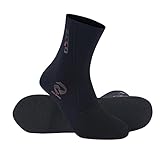 Neoprensocken 3 mm Neoprenanzug Booties Schuhe Sandhaut Surfen Tauchen Schnorcheln Flossen Strandsocken für Männer Frauen Schwimmen Wassersport Outdoor