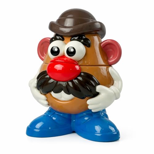 Mr. Potato Head Cookie Jar | Mr. Potato Head Collectible Gifts | Mister Potatoes Heads Accessories | 80s Classic Set | 80s Retro Figure Game | 8L X 5W Inches | Officially Licensed