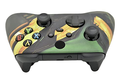 Image of Hand Airbrushed Fade Custom Controller Compatible with Xbox Series X /S & Xbox One (Series X /S Green Armor)