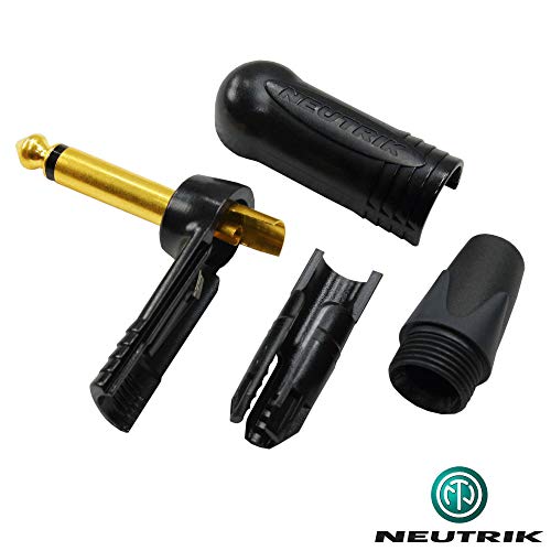 Worlds Best Cables WNAGPOPO 10 Foot - Guitar Bass Instrument Cable Custom Made Using Mogami 2524 Wire And Neutrik Np2Rx-B & Np2X-B ¼ Inch (6.35Mm) Gold Ts Connectors thumb #6