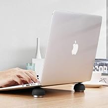 Ergonomic Laptop Cooling Pad - Portable Magnetic Cooler Stand for Laptop Computer